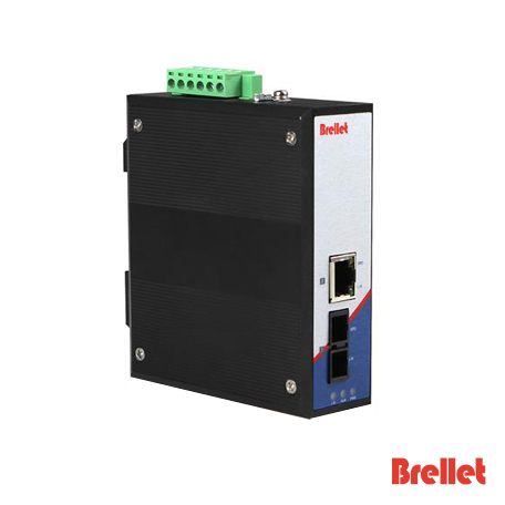 1 Port Industrial Ethernet Media Converter
