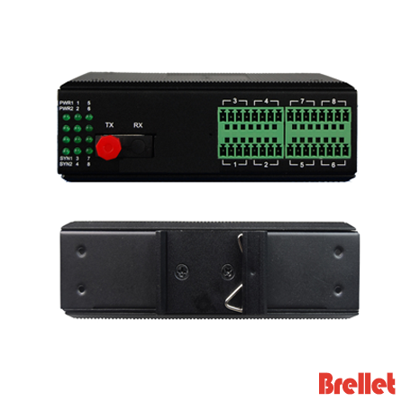 BL-RS244-85工业级光纤转换器 RS232/422/485转光纤